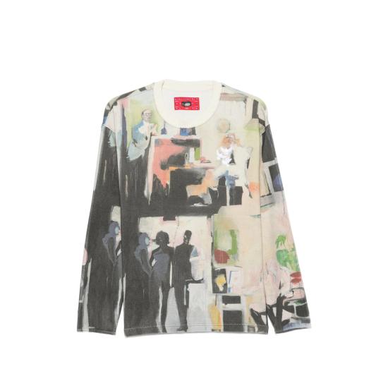 26FW 키드슈퍼 니트웨어 LST 04 MULTI GREY WHITE