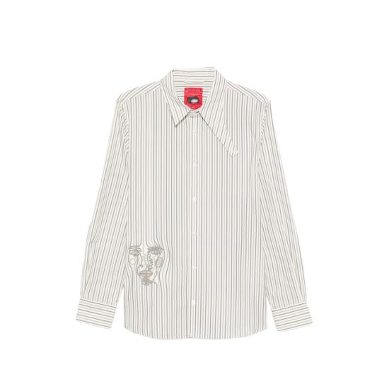 26FW 키드슈퍼 셔츠 LTP 10 WHITE WHITE GREY
