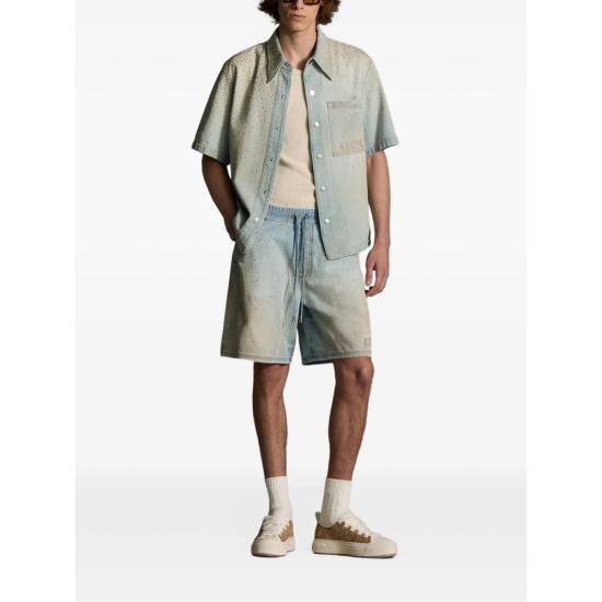 26FW 아미리 반팔 셔츠 AM426SH043 001A BLUE - AMIRI