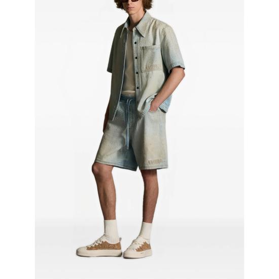 26FW 아미리 반팔 셔츠 AM426SH043 001A BLUE - AMIRI