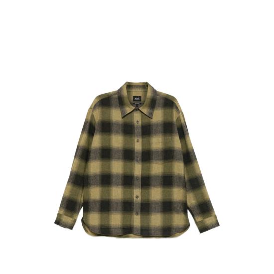 26FW 아페쎄 셔츠 WOATF H32058 JAA GREEN BLACK