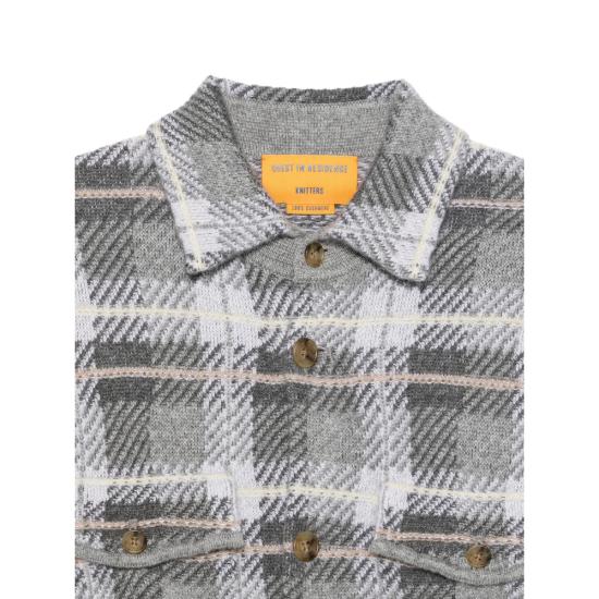 26FW 게스트 인 레지던스 자켓 M35710AM PLAID WORK HGREC GREY WHITE - GUEST IN RESIDENCE