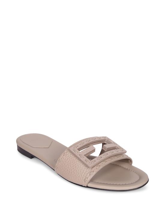 26SS 펜디 바게트 시에나 레더 슬라이드 8R8136 AQY2 F1MXM Beige - FENDI