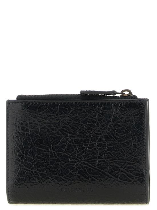 26FW 발렌시아가 르 시티 바이폴드 월렛 8463602ABFY1000 Black - BALENCIAGA
