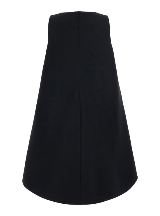 26FW 발렌시아가 A-라인 울 드레스 A009P3TUT221000 Black - BALENCIAGA