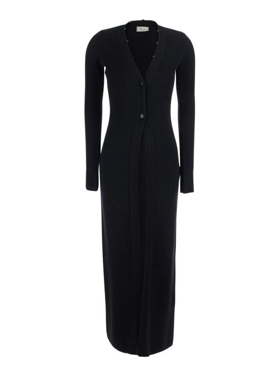26FW 블루마린 긴팔 티셔츠 RF6196MAB3922222 Black - BLUMARINE