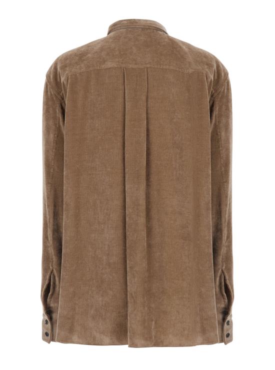 26FW 브루넬로 쿠치넬리 블라우스/셔츠 MG547M1P06C3368 Beige - BRUNELLO CUCINELLI