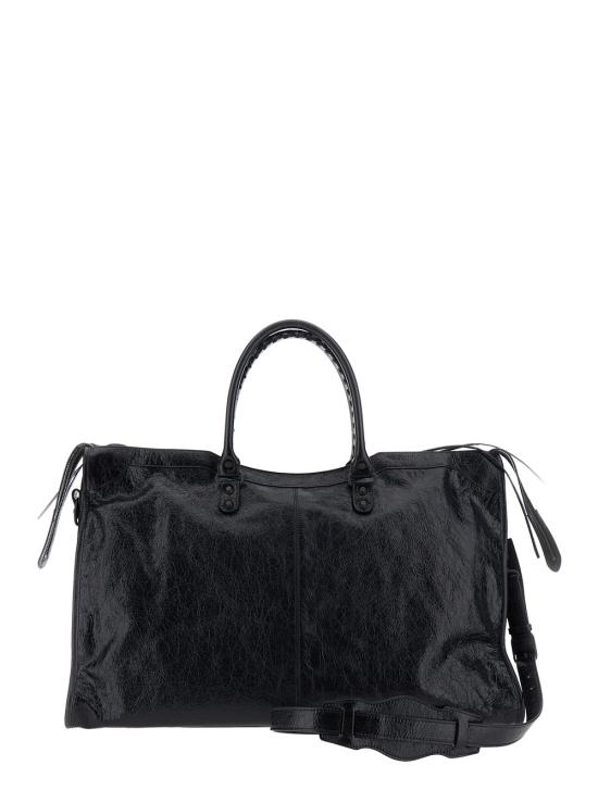26FW 발렌시아가 토트백 8657662ACFH1000 Black - BALENCIAGA
