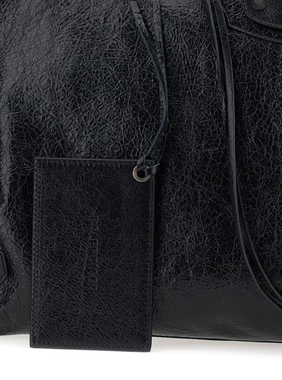 26FW 발렌시아가 토트백 8657662ACFH1000 Black - BALENCIAGA