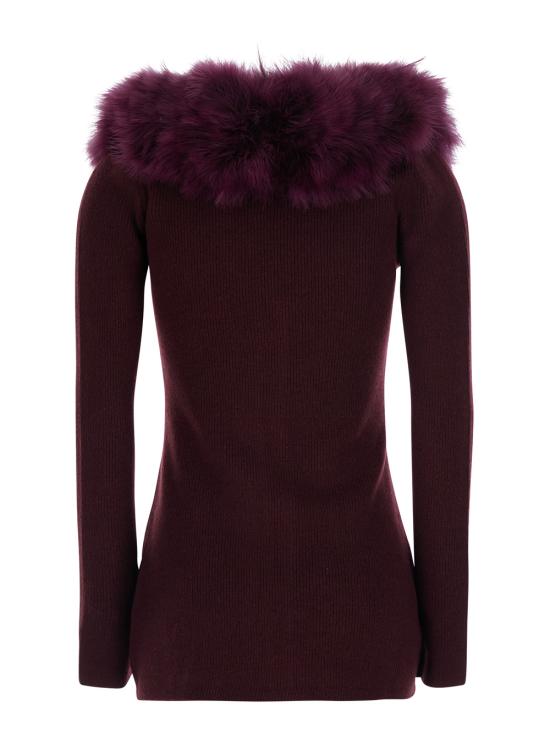 26FW 블루마린 긴팔 티셔츠 RF6197MAB3991317 Bordeaux - BLUMARINE