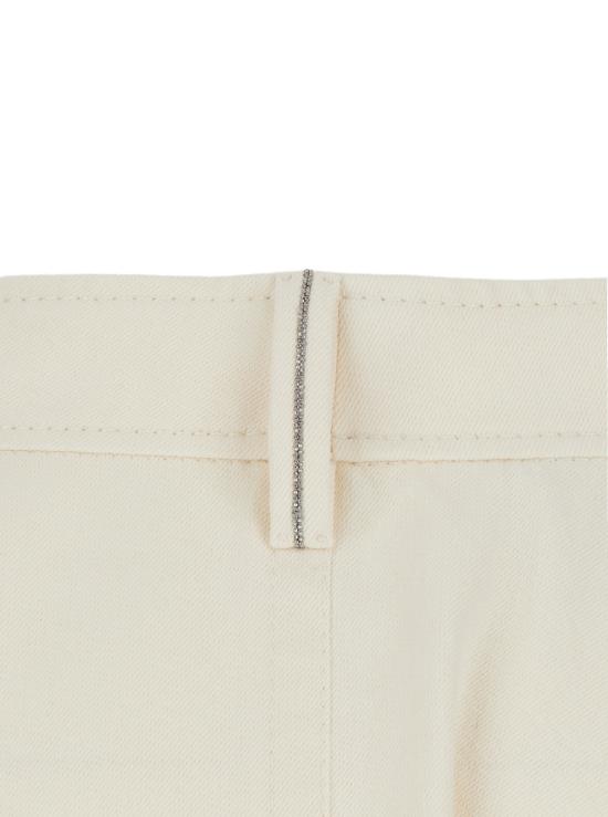 26FW 브루넬로 쿠치넬리 스커트 MP198G4087C1101 White - BRUNELLO CUCINELLI