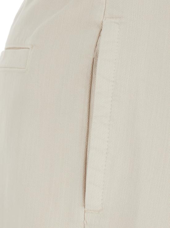 26FW 브루넬로 쿠치넬리 스트레이트 팬츠 MP137P4095C9815 Beige - BRUNELLO CUCINELLI