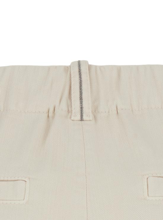26FW 브루넬로 쿠치넬리 스트레이트 팬츠 MP137P4095C9815 Beige - BRUNELLO CUCINELLI