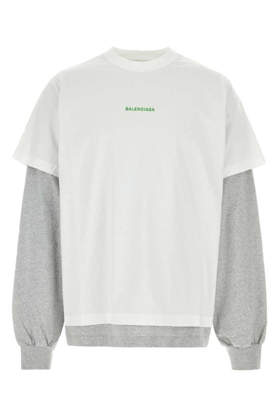 26FW 발렌시아가 스웨터 871497TTVJ1 9163 WHITE