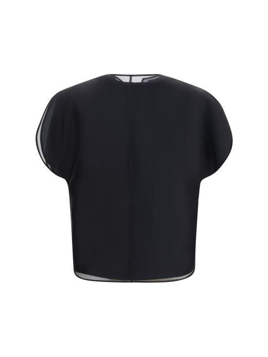 26FW 케이트 블라우스 2451343 200 BLACK - KHAITE