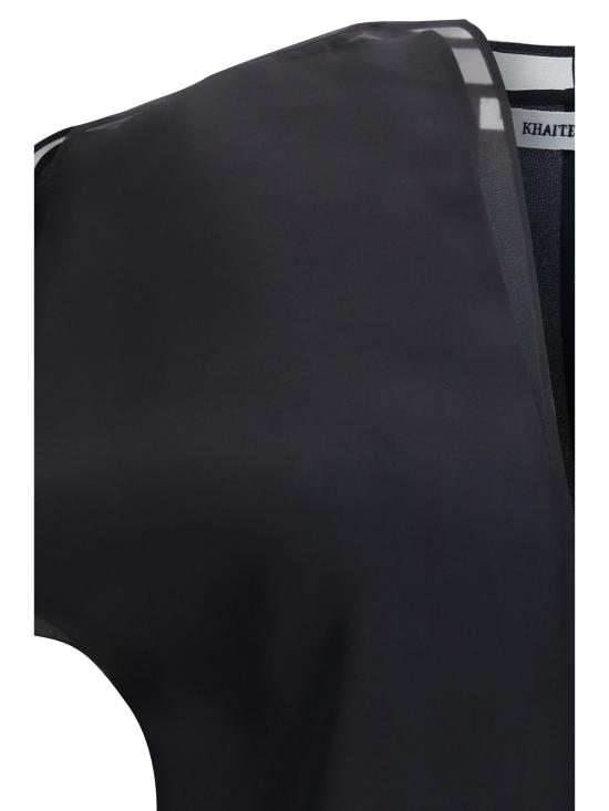 26FW 케이트 블라우스 2451343 200 BLACK - KHAITE