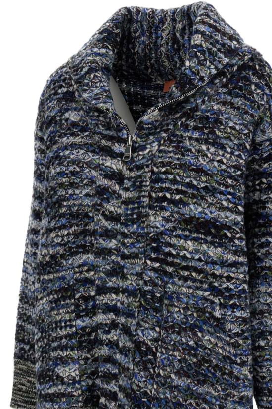 26FW 미소니 니트웨어 DS26WM0EBK01KCS72RD Blue - MISSONI