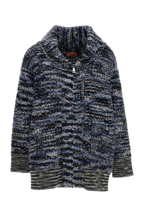 26FW 미소니 니트웨어 DS26WM0EBK01KCS72RD Blue