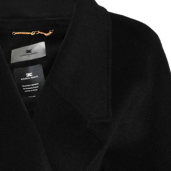 26FW 엘리자베타프랜치 코트 CP01D66E2110 Black - ELISABETTA FRANCHI