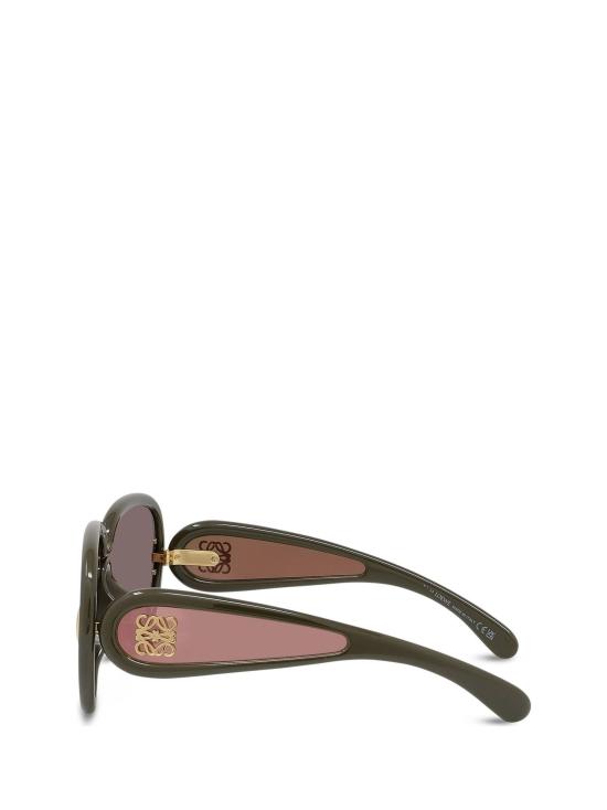 26FW 로에베 스모크 미러 파일럿 선글라스 LW40132I 96C GREEN - LOEWE