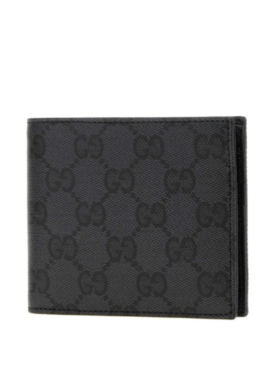 26FW 구찌 에센스 클래식 바이폴드 지갑 876390FAF8A1000 Black - GUCCI