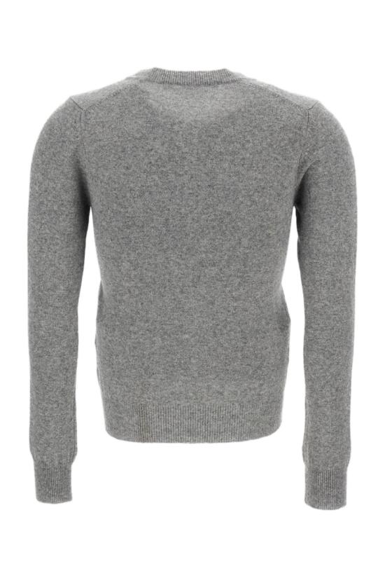 26FW 꼼데가르송 블랙 하트 니트 가디건 AXN0230512 Grey - COMME DES GARCONS