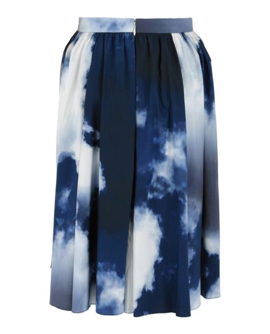  알렉산더 맥퀸 스커트 654570 QDAET 4141 40043 36 Blue - ALEXANDER MCQUEEN