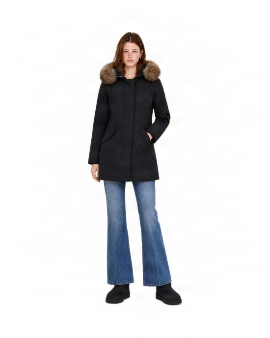 26FW 울리치 코트 4623662 Black - WOOLRICH