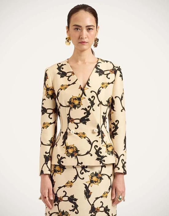  라 더블제이 자켓 JAC0202 CAD001BTC01 YELLOW - LA DOUBLEJ