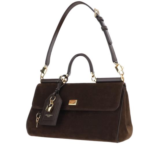 26FW 돌체앤가바나 마이 시실리 핸드백 BB7782BO9038M157 Black - DOLCE & GABBANA