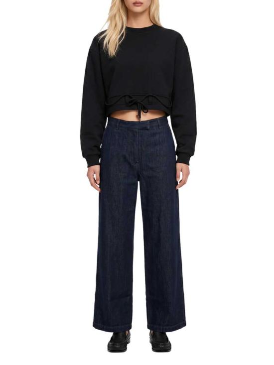 26FW 드리스 반 노튼 긴팔 티셔츠 2621311094610 BLACK 900 - DRIES VAN NOTEN