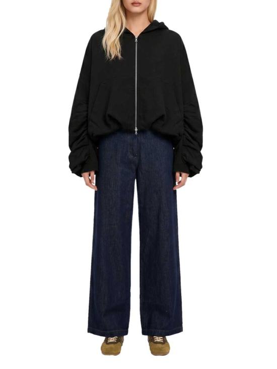 26FW 드리스 반 노튼 긴팔 티셔츠 2621311074610 BLACK 900 - DRIES VAN NOTEN