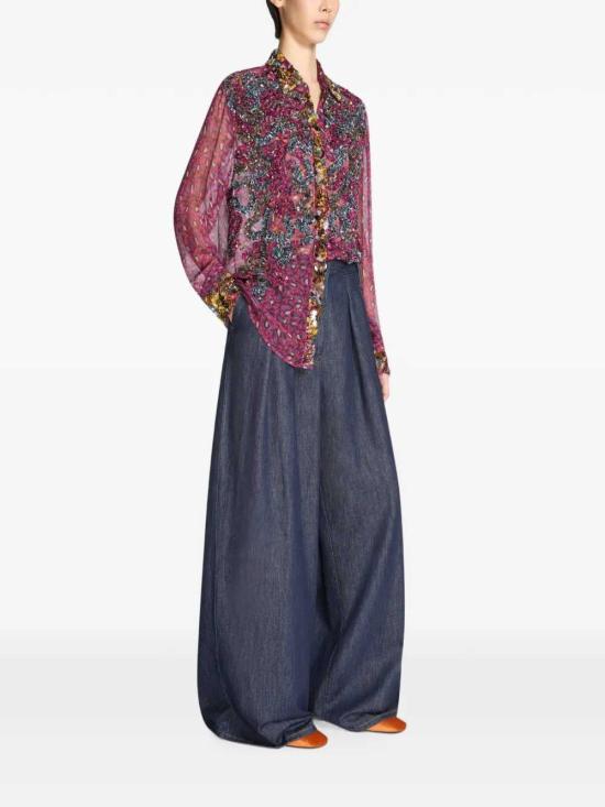 26FW 드리스 반 노튼 블라우스/셔츠 2621307154430 FUCHSIA 304 - DRIES VAN NOTEN