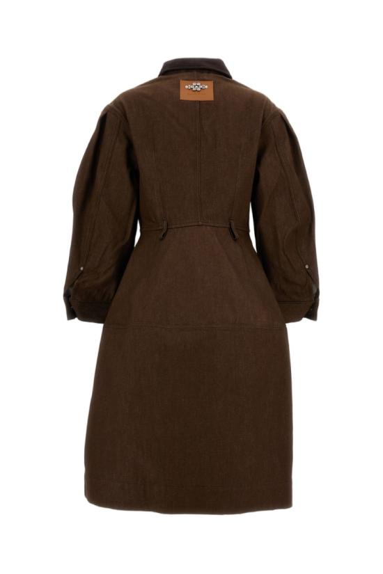 26FW 시몬로샤 원피스 7513B1355TANPEARLCLEAR Brown - SIMONE ROCHA