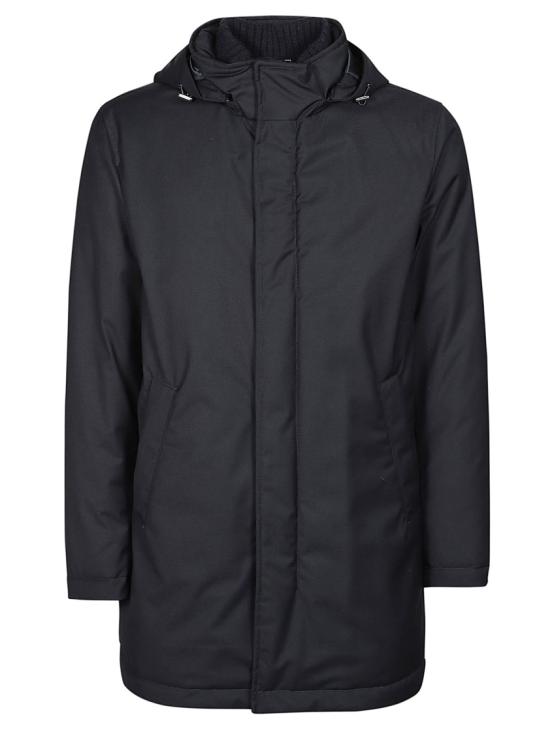 26FW 에르노 후드 다운 자켓 PI001155U 12638 Black