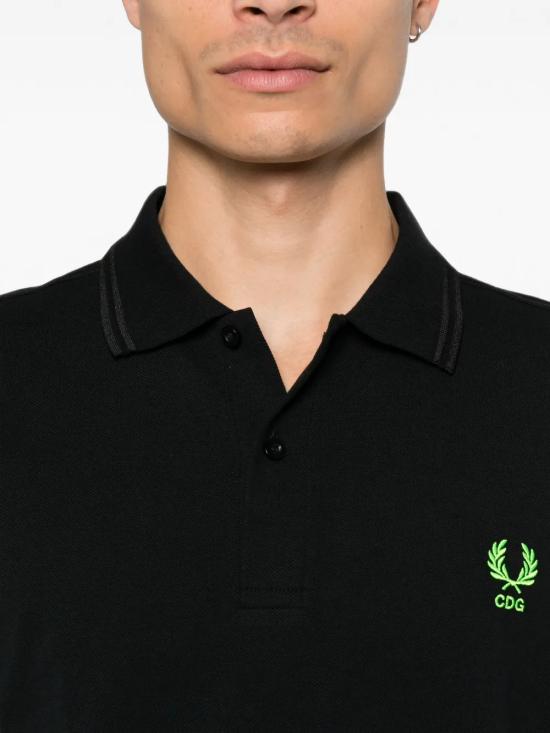 26FW 꼼데가르송 반팔 티셔츠 FR T521 W26 BLACK - COMME DES GARCONS