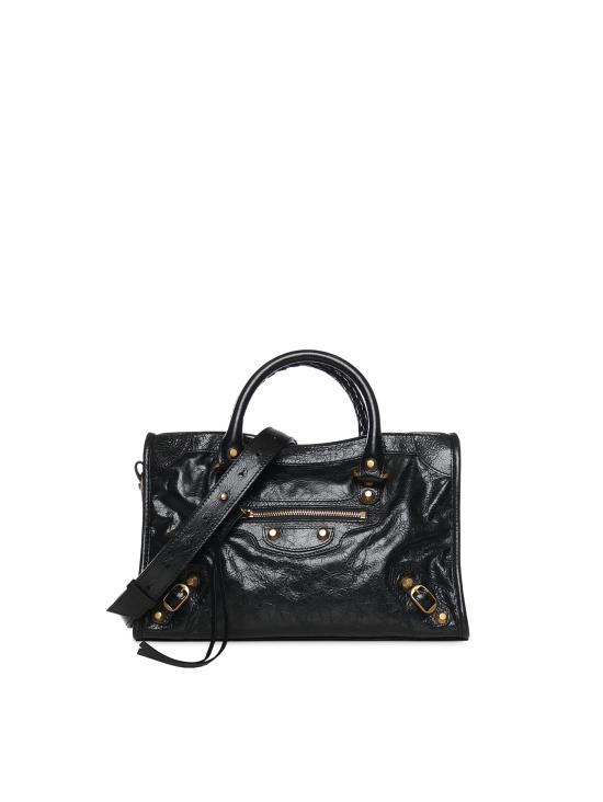 26FW 발렌시아가 르 시티 토트백 811442 210F61000 BLACK