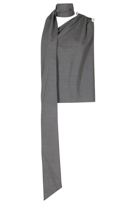 26FW 쥬세페 디 모라비토 탑 07PFTO423X 16705 099 Grey - GIUSEPPE DI MORABITO