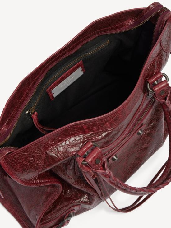 26FW 발렌시아가 르 시티 백 865760 2ACFH Burgundy - BALENCIAGA