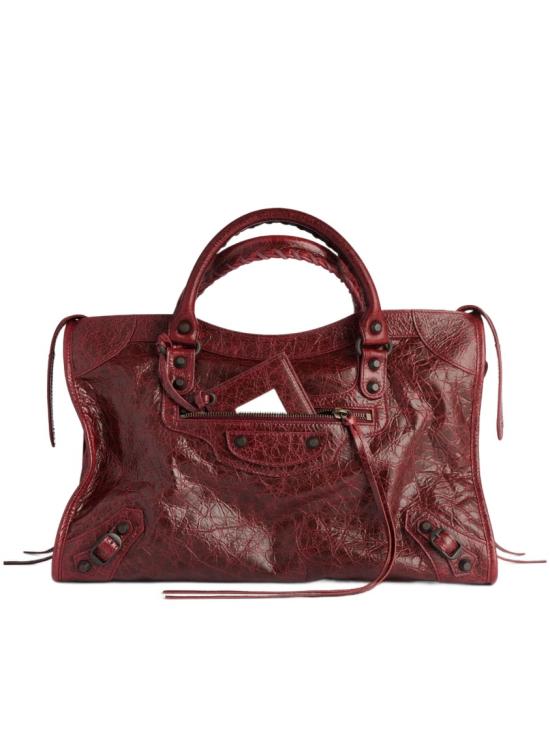 26FW 발렌시아가 르 시티 백 865760 2ACFH Burgundy