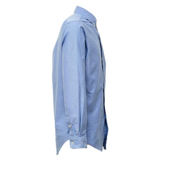 26FW 폴로 랄프로렌 컬러 포니 자수 커스텀 핏 버튼 다운 셔츠 710792041002 Blue - POLO RALPH LAUREN