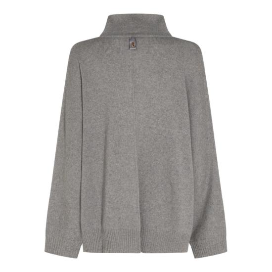 26FW 알베르타 페레티 니트웨어 262UA092266010474 Grey - ALBERTA FERRETTI