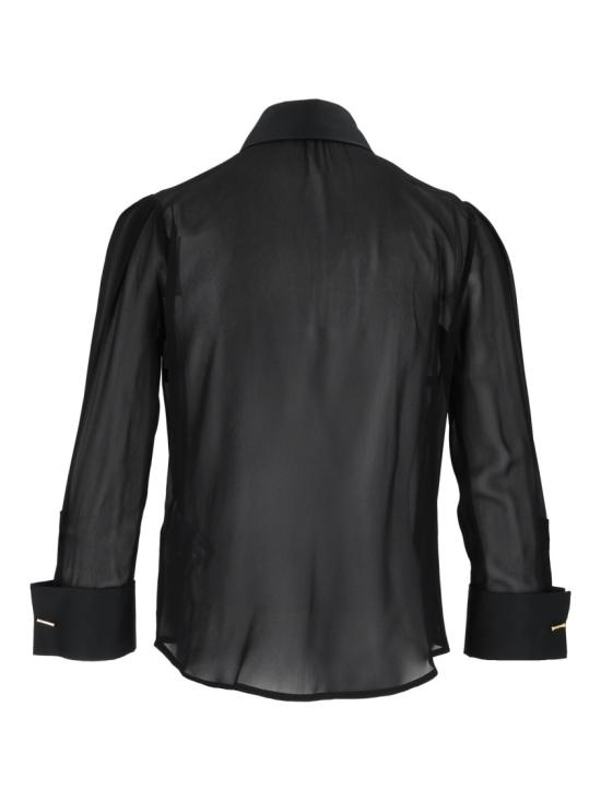 26FW 엘리자베타프랜치 탑 CA21067E2 Black - ELISABETTA FRANCHI