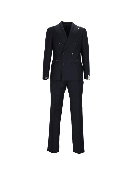 26FW 루이지 비안끼 수트 3357 64531 Black