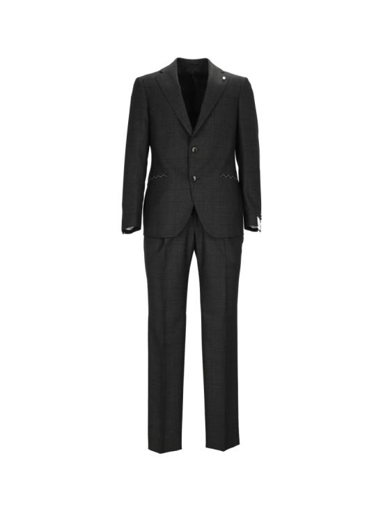 26FW 루이지 비안끼 수트 3355 63522 Black