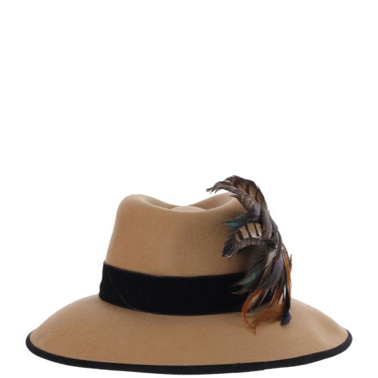 26FW 알렉시아 알바레즈 데 톨레도 모자 ALA9CAMEL Brown - ALEXIA ALVAREZ DE TOLEDO