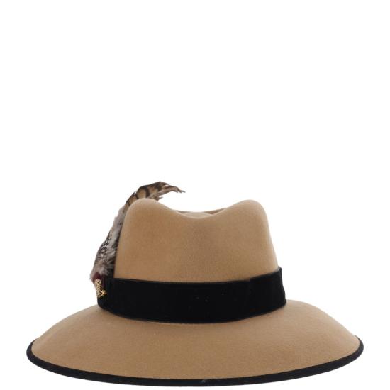 26FW 알렉시아 알바레즈 데 톨레도 모자 ALA9CAMEL Brown