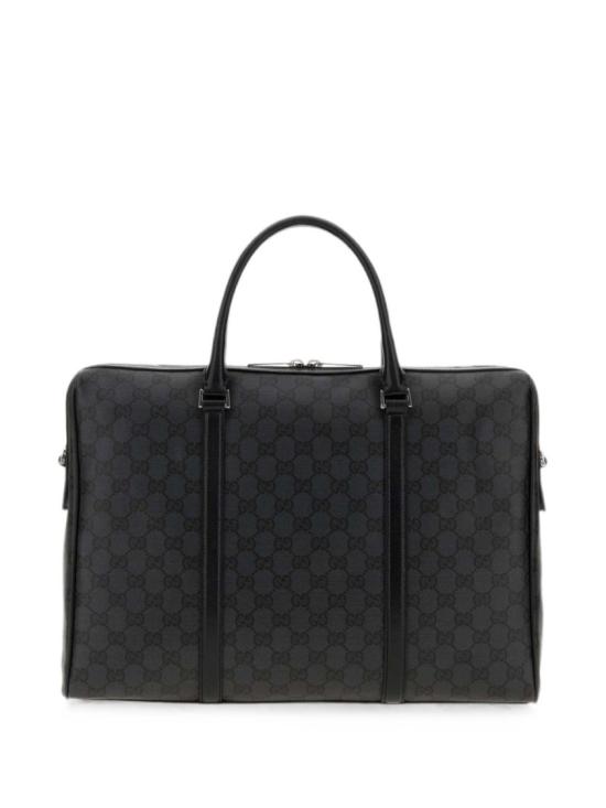 26FW 구찌 에센스 클래식 미디엄 브리프케이스 A0007XFAF8A1000 Black - GUCCI