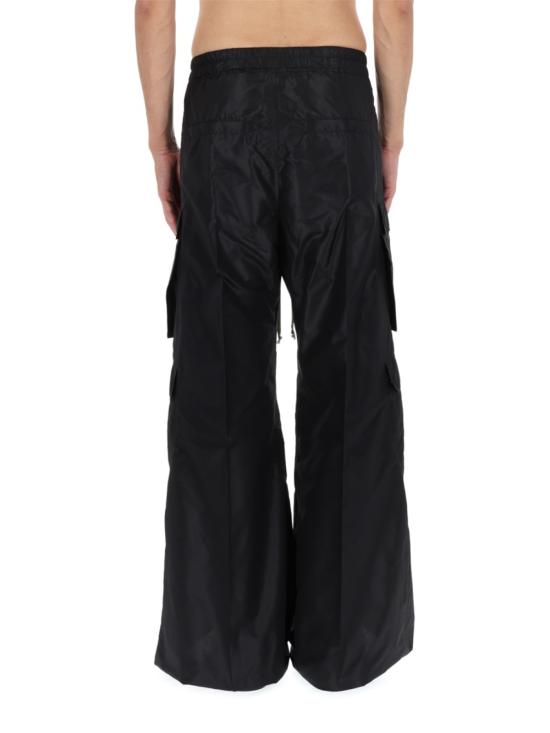  릭 오웬스 치노 팬츠 카고 벨라스 실크 팬츠 블랙 - RICK OWENS