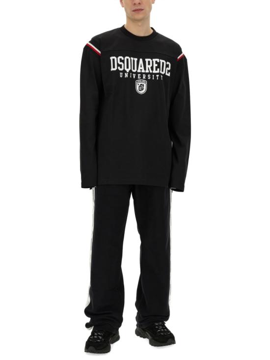  디스퀘어드2 팬츠 Dsquared2 조깅  블랙 - DSQUARED2